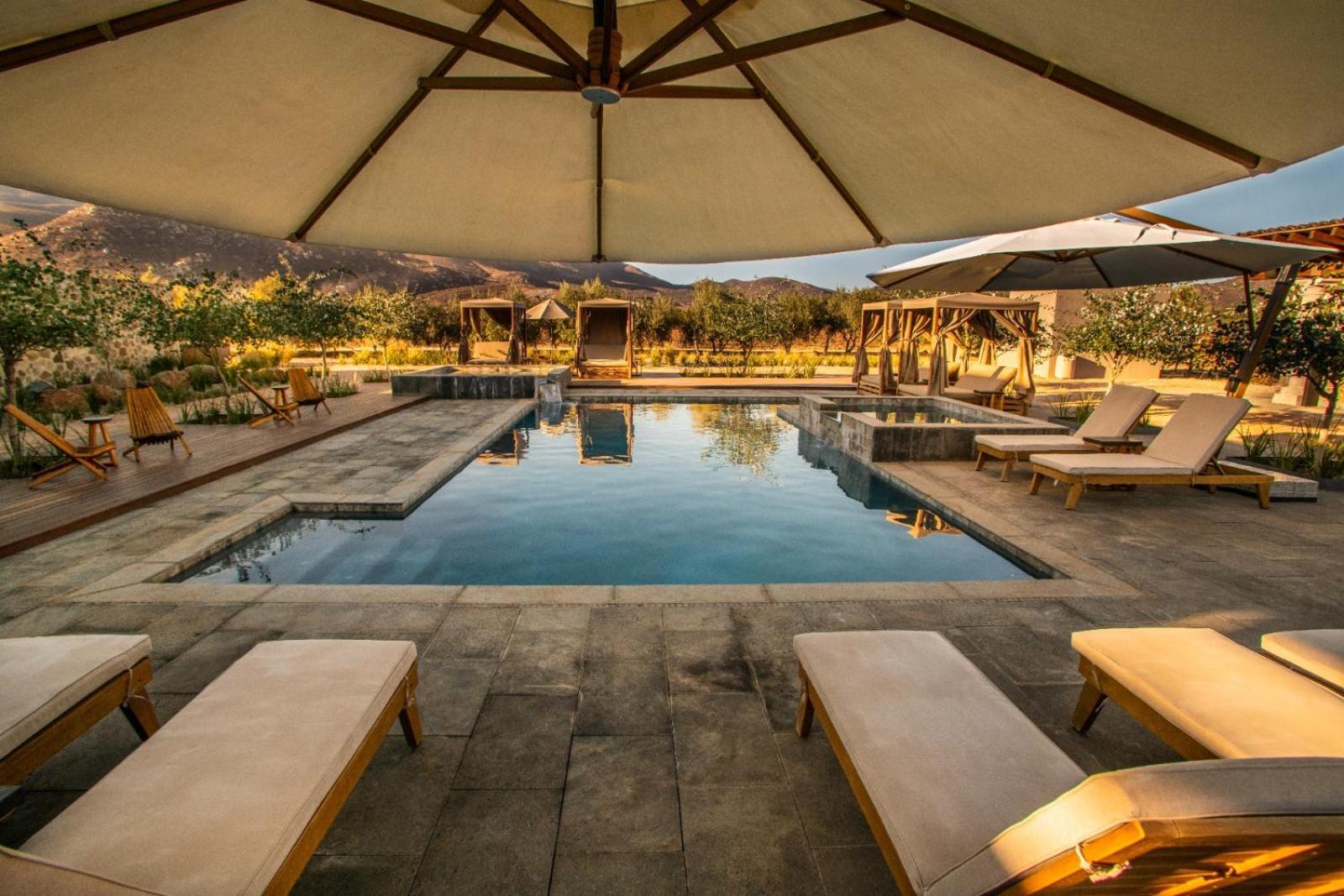 Hotel Flores De Sal-Valle De Guadalupe Dış mekan fotoğraf