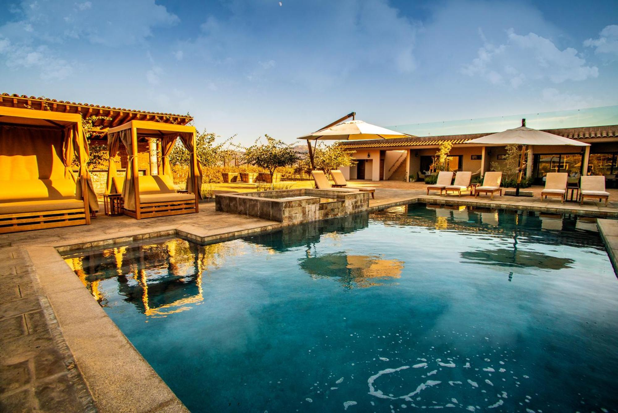 Hotel Flores De Sal-Valle De Guadalupe Dış mekan fotoğraf