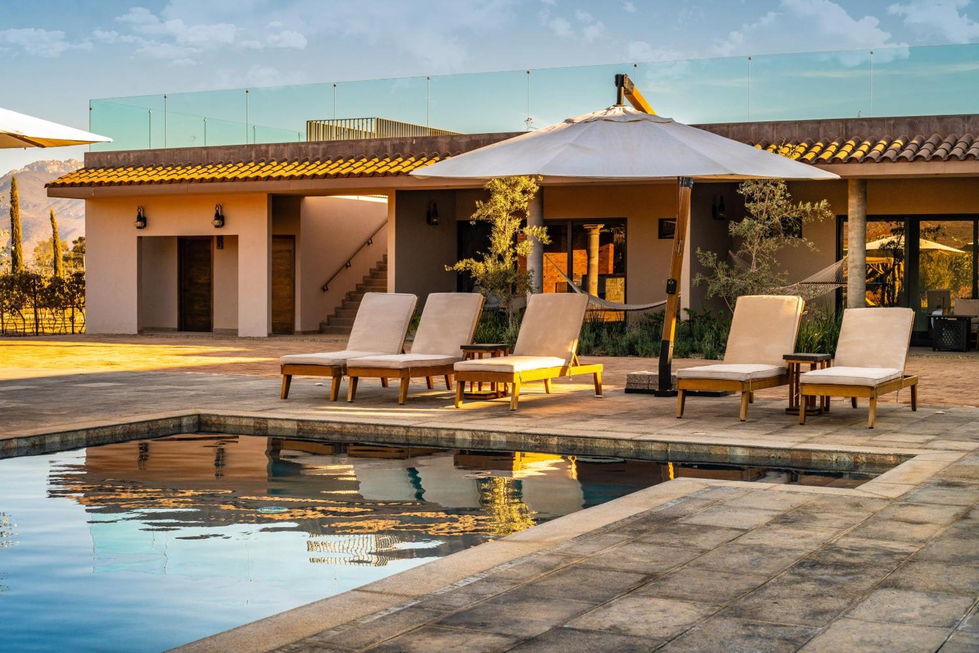 Hotel Flores De Sal-Valle De Guadalupe Dış mekan fotoğraf