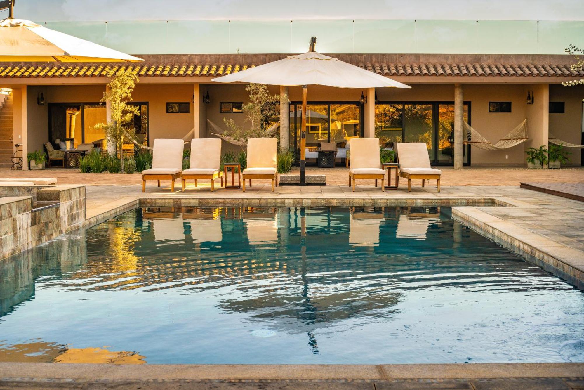 Hotel Flores De Sal-Valle De Guadalupe Dış mekan fotoğraf