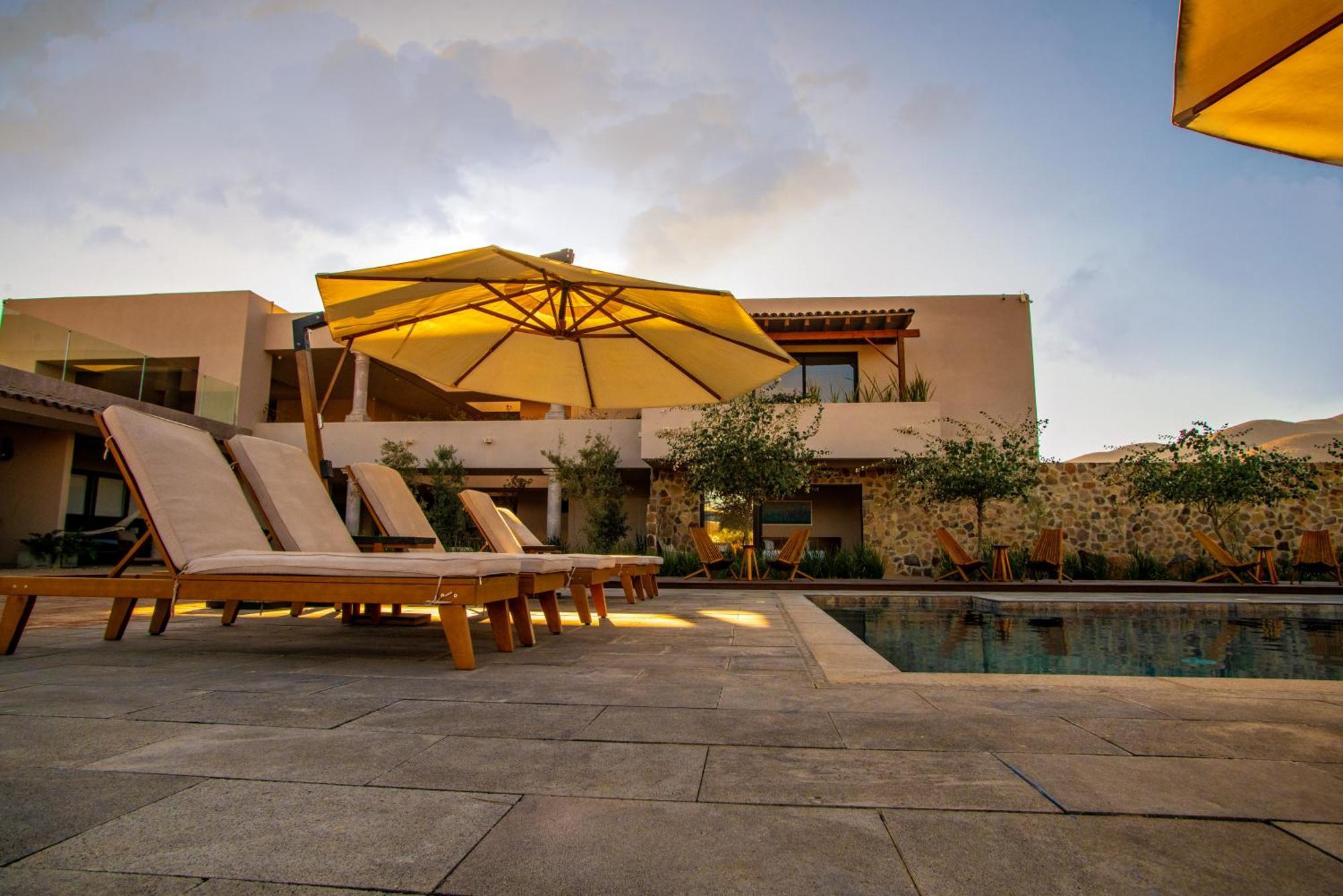 Hotel Flores De Sal-Valle De Guadalupe Dış mekan fotoğraf
