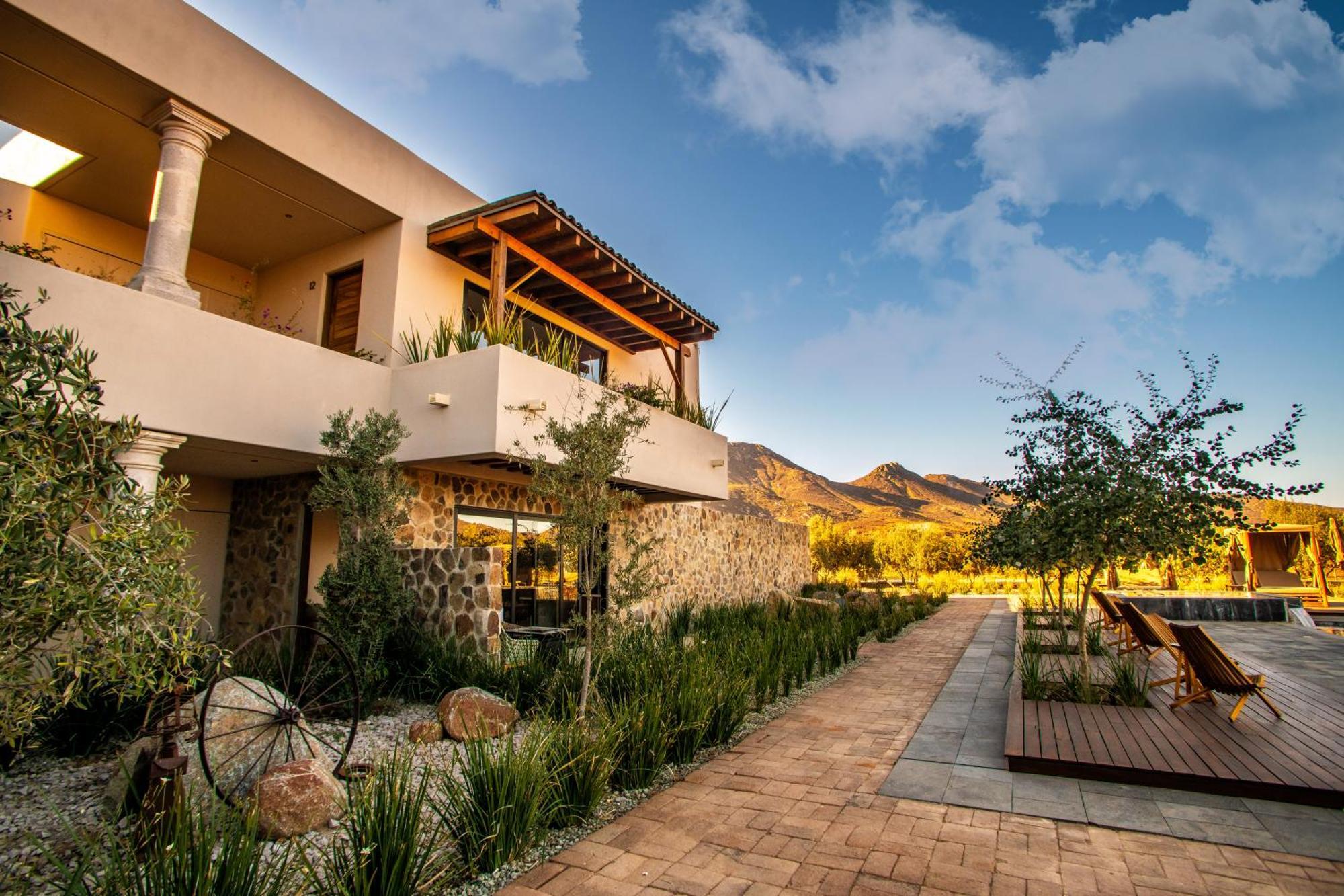 Hotel Flores De Sal-Valle De Guadalupe Dış mekan fotoğraf