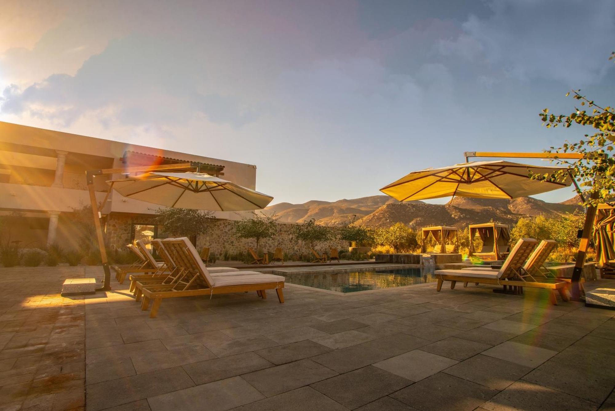 Hotel Flores De Sal-Valle De Guadalupe Dış mekan fotoğraf