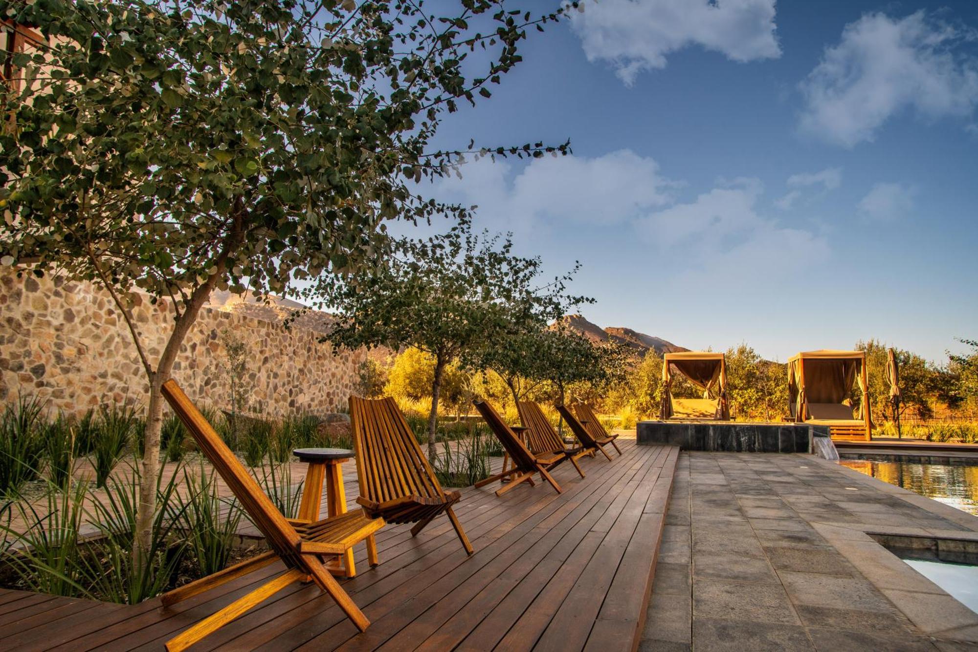 Hotel Flores De Sal-Valle De Guadalupe Dış mekan fotoğraf