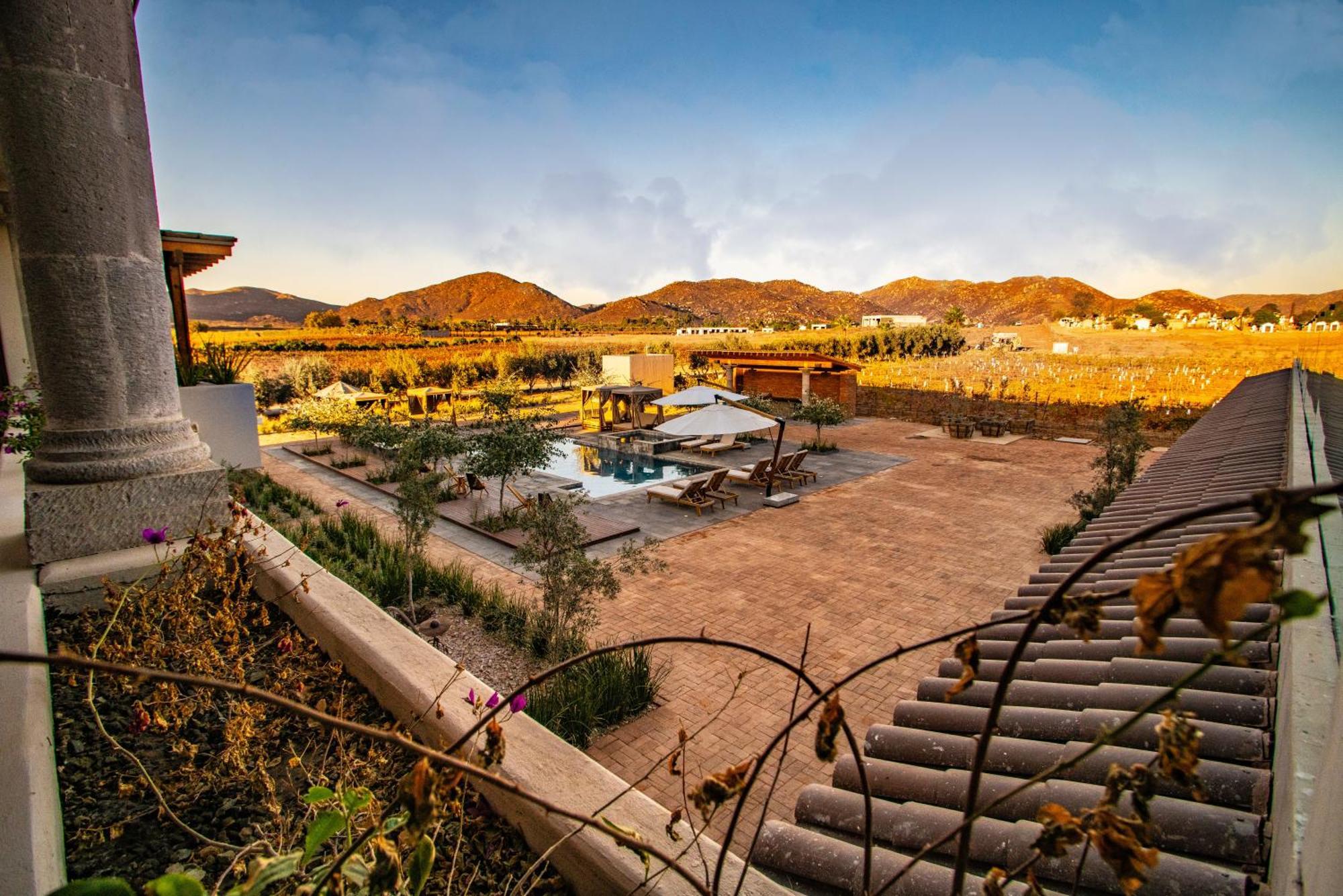 Hotel Flores De Sal-Valle De Guadalupe Dış mekan fotoğraf