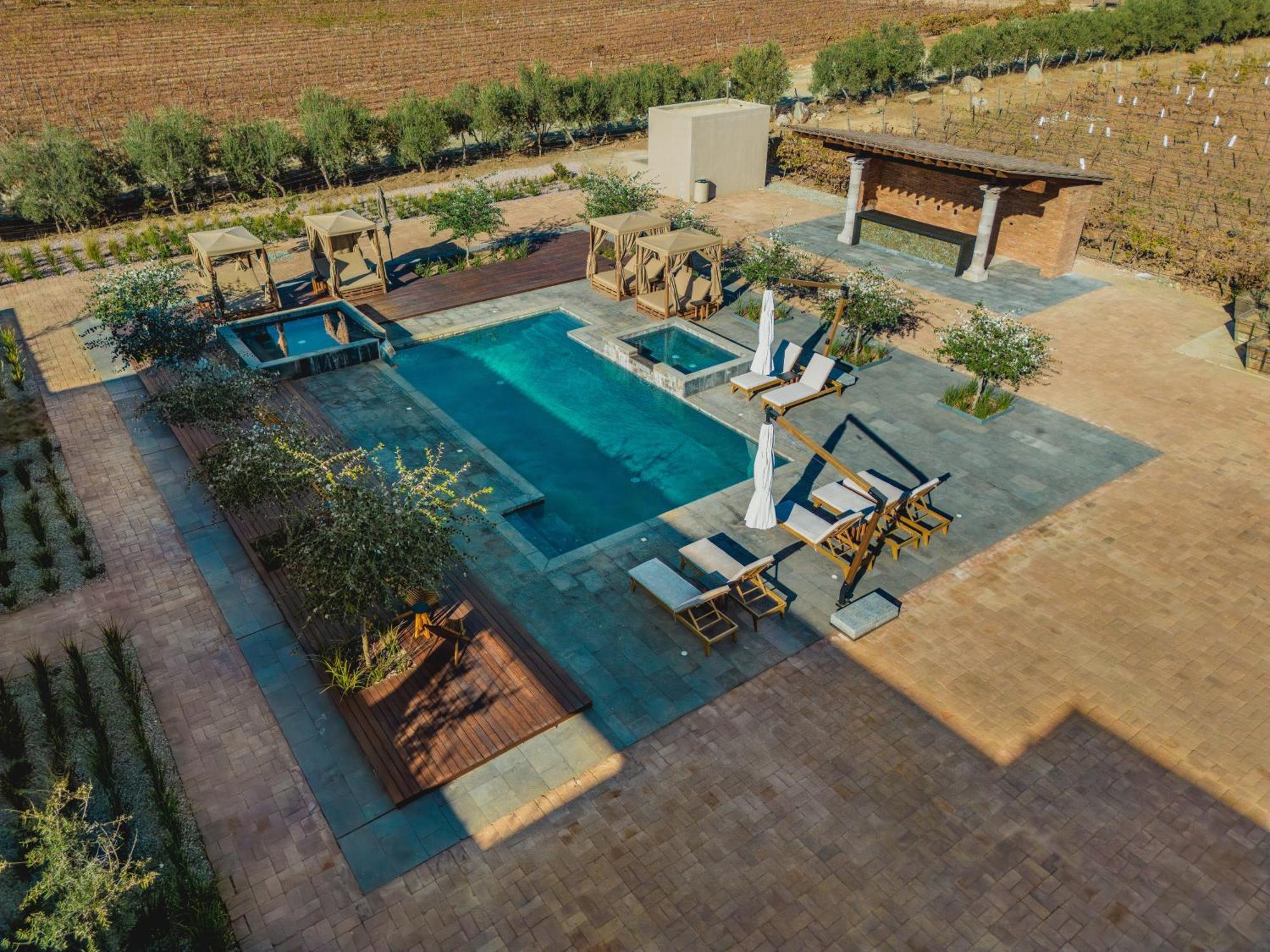 Hotel Flores De Sal-Valle De Guadalupe Dış mekan fotoğraf