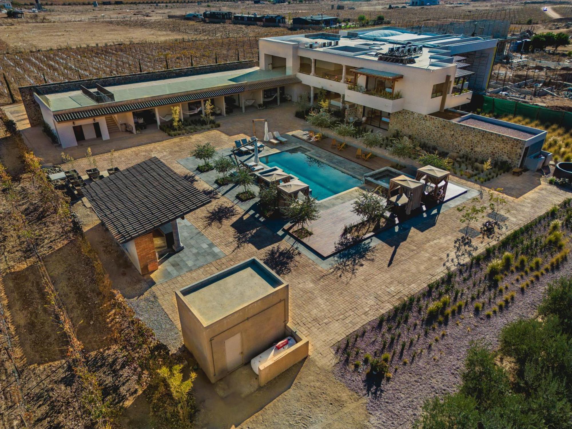 Hotel Flores De Sal-Valle De Guadalupe Dış mekan fotoğraf