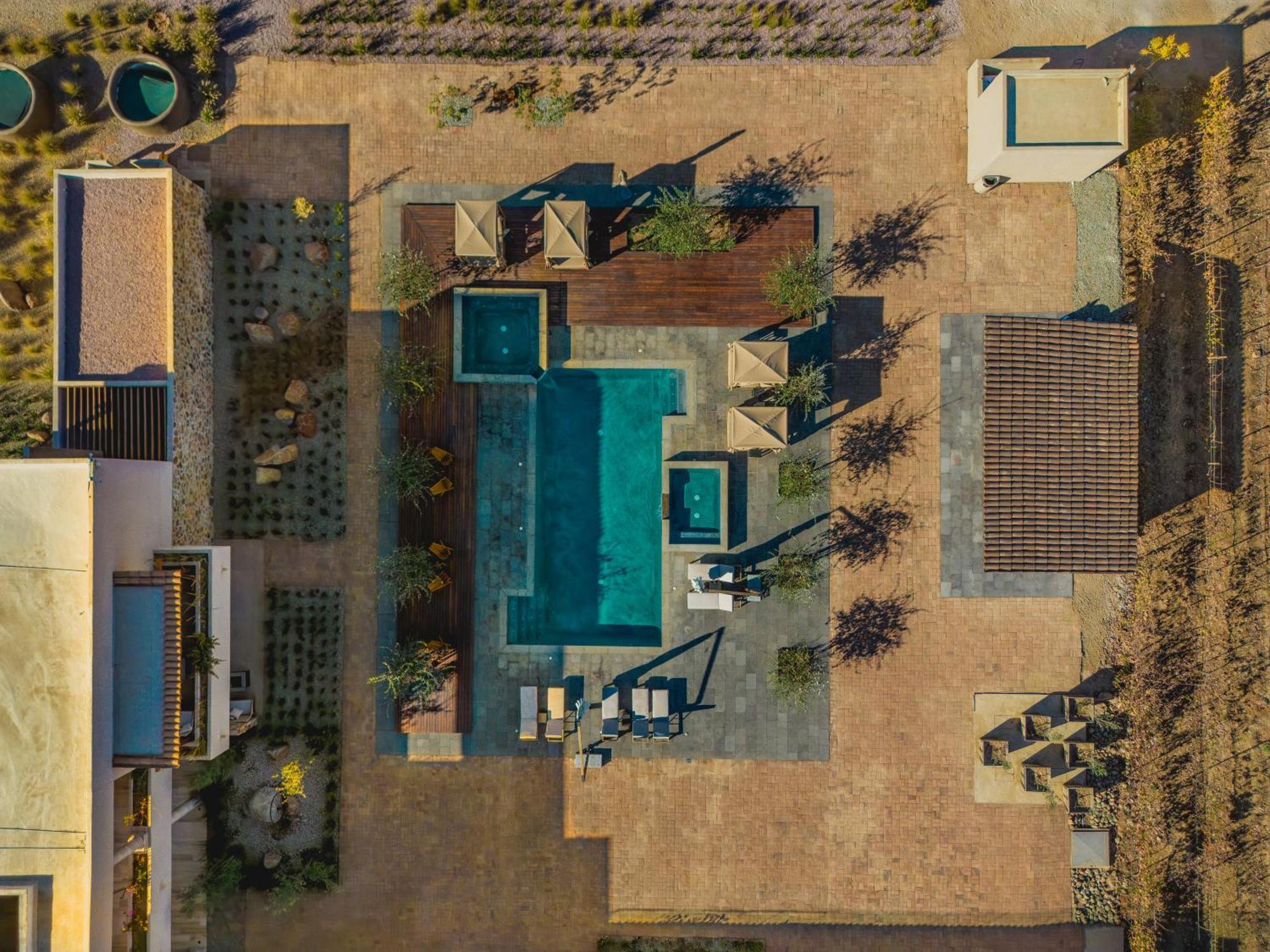 Hotel Flores De Sal-Valle De Guadalupe Dış mekan fotoğraf