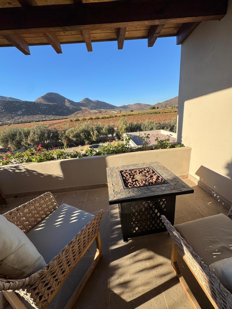 Hotel Flores De Sal-Valle De Guadalupe Dış mekan fotoğraf