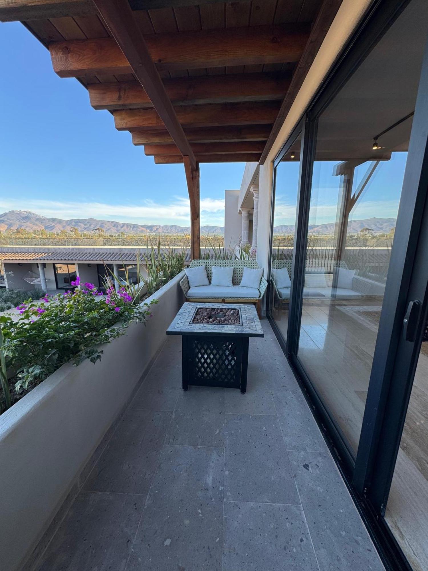 Hotel Flores De Sal-Valle De Guadalupe Dış mekan fotoğraf