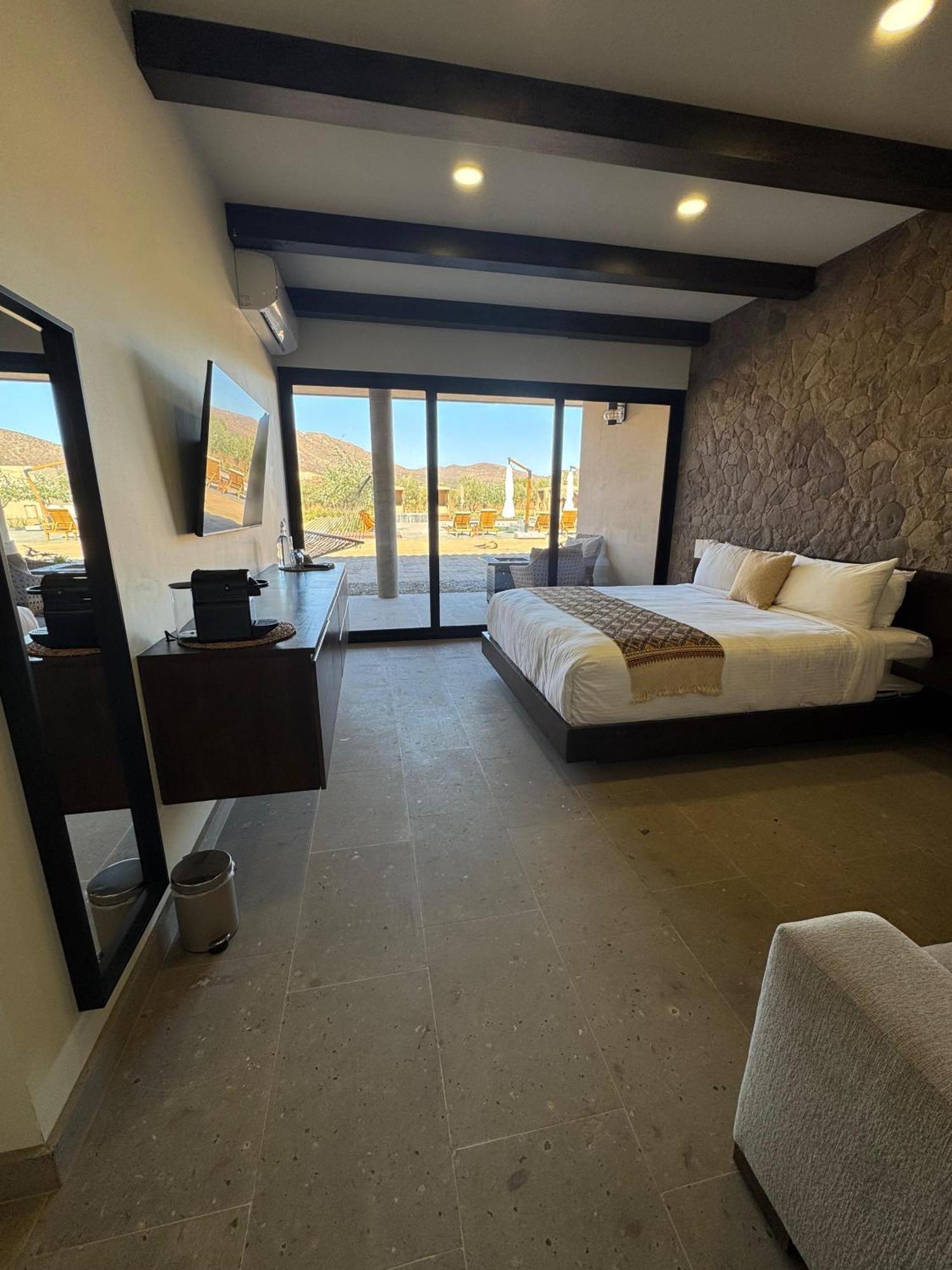 Hotel Flores De Sal-Valle De Guadalupe Dış mekan fotoğraf